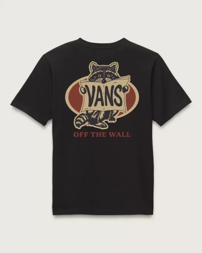 Kinder Waschbär Zeichen T-Shirt