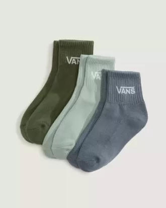 Klassische Half Crew-Socken für Kinder, 3er-Pack