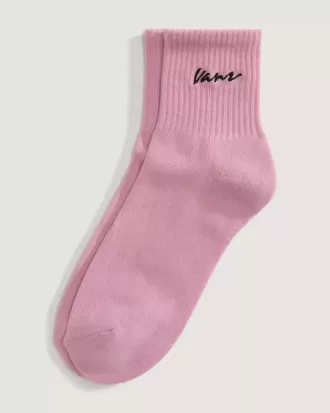 Klassische Half Crew-Socken mit Schriftzug