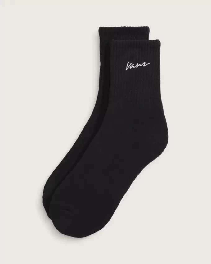 Klassische Half Crew-Socken mit Schriftzug Klassische Half Crew-Socken mit Schriftzug