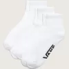 Klassische Quarter Crew-Socken, 3er-Pack