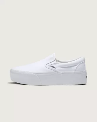 Klassischer Slip-On-Plateauschuh