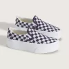 Klassischer Slip-On-Plateauschuh mit Schachbrettmuster Klassischer Slip-On-Plateauschuh mit Schachbrettmuster