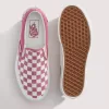 Klassischer Slip-On-Plateauschuh mit Schachbrettmuster Klassischer Slip-On-Plateauschuh mit Schachbrettmuster
