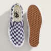 Klassischer Slip-On-Plateauschuh mit Schachbrettmuster Klassischer Slip-On-Plateauschuh mit Schachbrettmuster