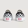 Klassischer Slip-On-Plateauschuh mit Schachbrettmuster Klassischer Slip-On-Plateauschuh mit Schachbrettmuster