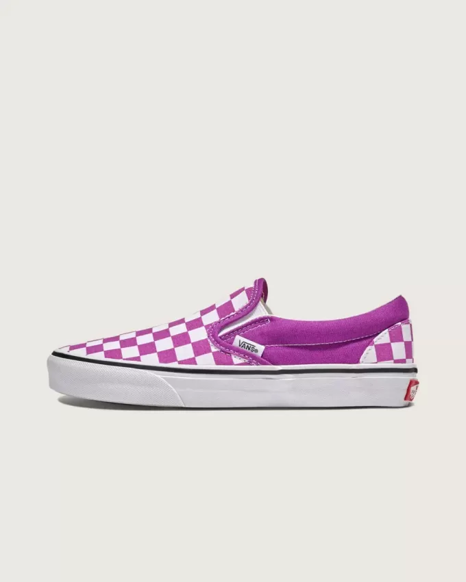 Klassischer Slip-On-Schachbrettschuh Klassischer Slip-On-Schachbrettschuh