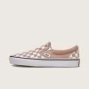 Klassischer Slip-On-Schachbrettschuh