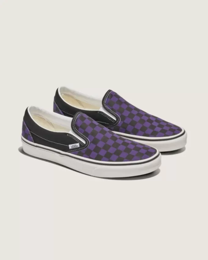 Klassischer Slip-On-Schachbrettschuh Klassischer Slip-On-Schachbrettschuh