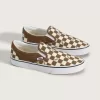 Klassischer Slip-On-Schachbrettschuh