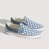 Klassischer Slip-On-Schachbrettschuh