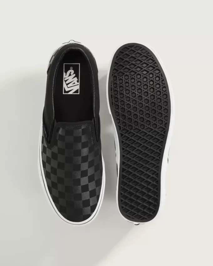 Klassischer Slip-On-Schachbrettschuh Klassischer Slip-On-Schachbrettschuh
