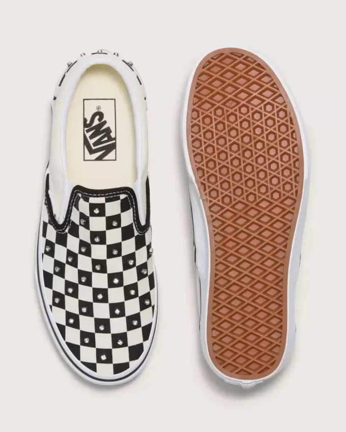 Klassischer Slip-On-Schachbrettschuh Klassischer Slip-On-Schachbrettschuh