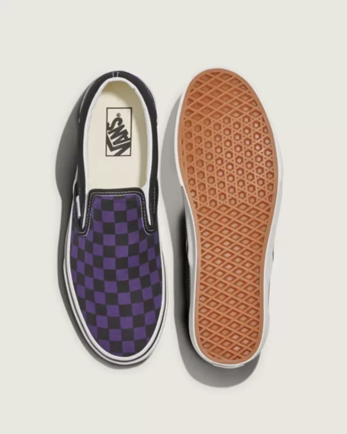 Klassischer Slip-On-Schachbrettschuh Klassischer Slip-On-Schachbrettschuh