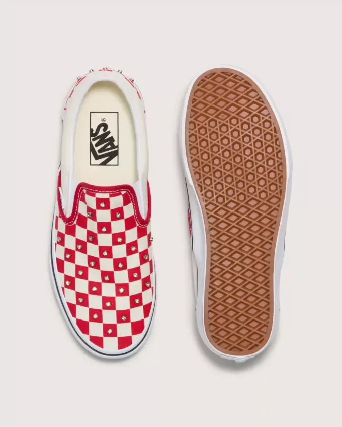 Klassischer Slip-On-Schachbrettschuh Klassischer Slip-On-Schachbrettschuh