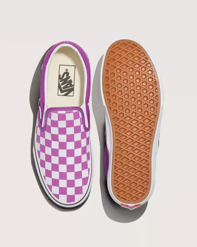 Klassischer Slip-On-Schachbrettschuh Klassischer Slip-On-Schachbrettschuh