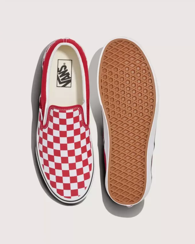 Klassischer Slip-On-Schachbrettschuh Klassischer Slip-On-Schachbrettschuh