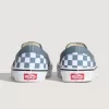 Klassischer Slip-On-Schachbrettschuh
