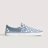 Klassischer Slip-On-Schachbrettschuh
