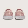 Klassischer Slip-On-Schuh aus Satin mit Schachbrettmuster Klassischer Slip-On-Schuh aus Satin mit Schachbrettmuster