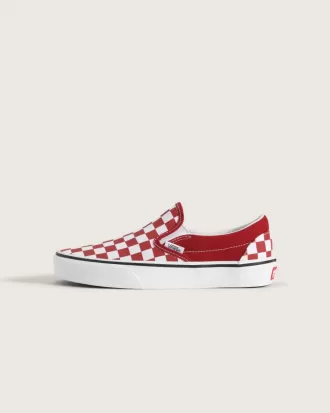 Klassischer Slip-On-Schuh mit Schachbrettmuster für große Kinder