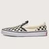 Klassischer Slip-On-Schuh mit Schachbrettmuster für große Kinder Klassischer Slip-On-Schuh mit Schachbrettmuster für große Kinder