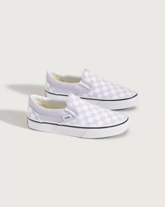 Klassischer Slip-On-Schuh mit Schachbrettmuster für große Kinder