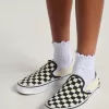 Klassischer Slip-On-Schuh mit Schachbrettmuster für große Kinder Klassischer Slip-On-Schuh mit Schachbrettmuster für große Kinder