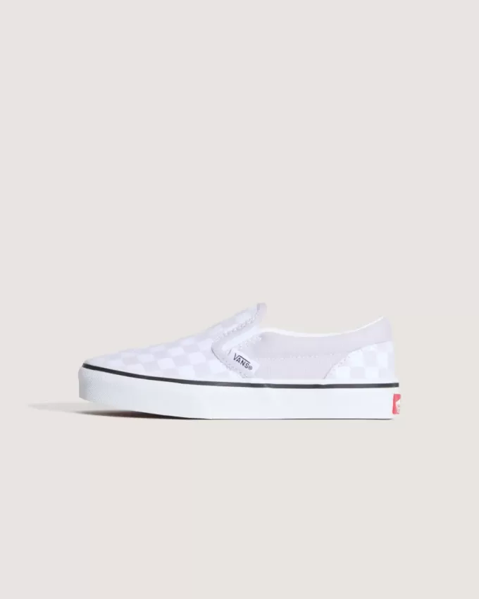 Klassischer Slip-On-Schuh mit Schachbrettmuster für Kleinkinder Klassischer Slip-On-Schuh mit Schachbrettmuster für Kleinkinder