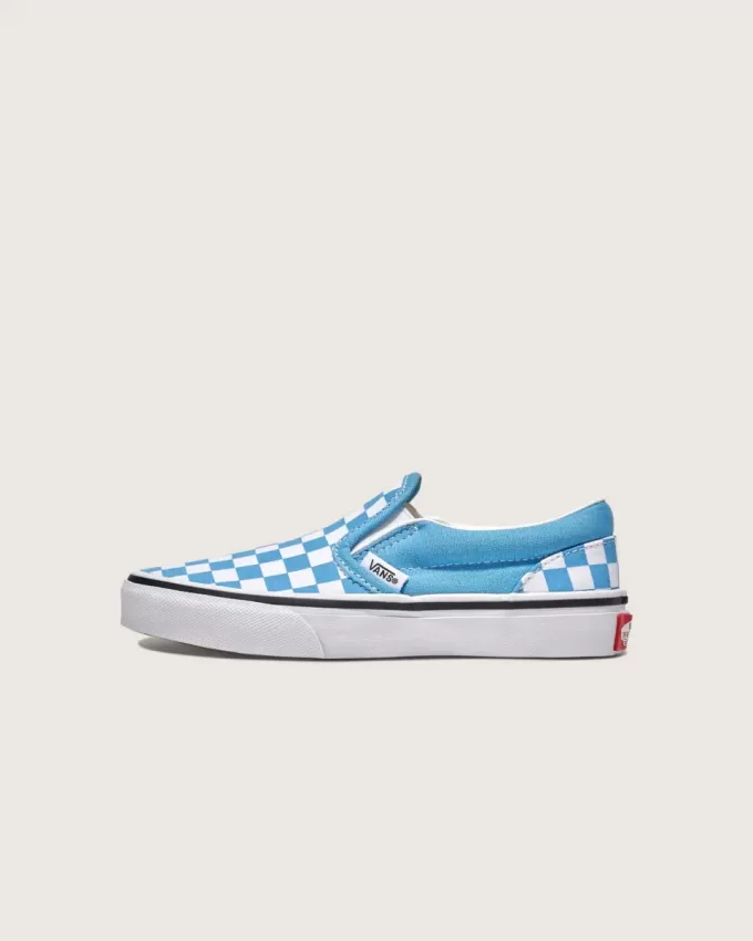 Klassischer Slip-On-Schuh mit Schachbrettmuster für Kleinkinder Klassischer Slip-On-Schuh mit Schachbrettmuster für Kleinkinder