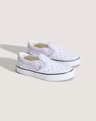 Klassischer Slip-On-Schuh mit Schachbrettmuster für Kleinkinder