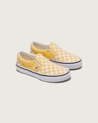 Klassischer Slip-On-Schuh mit Schachbrettmuster für Kleinkinder