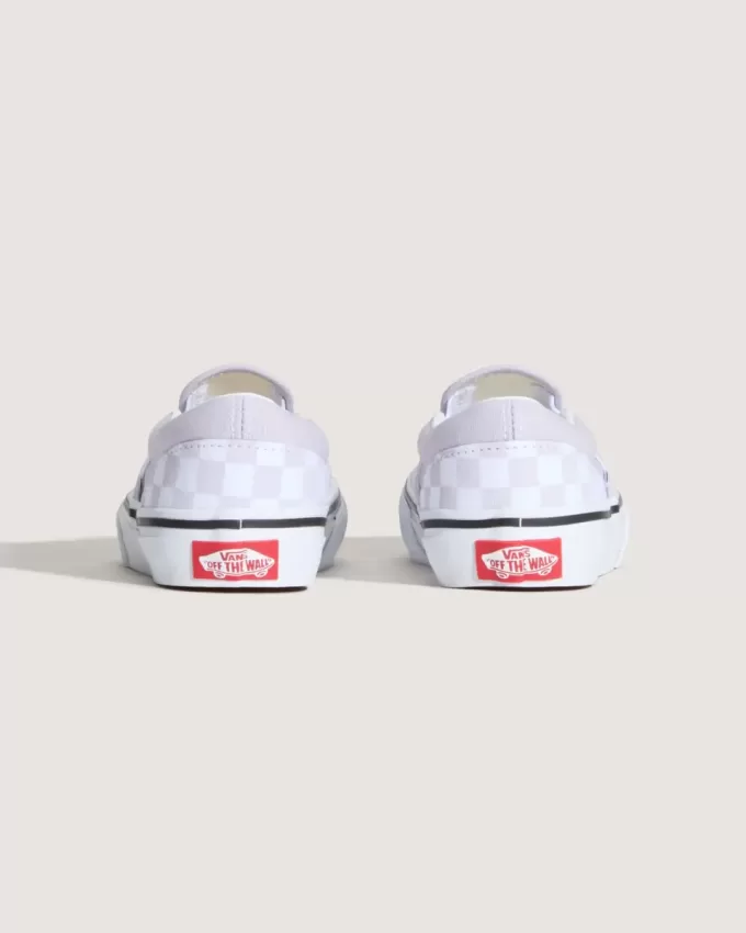Klassischer Slip-On-Schuh mit Schachbrettmuster für Kleinkinder Klassischer Slip-On-Schuh mit Schachbrettmuster für Kleinkinder