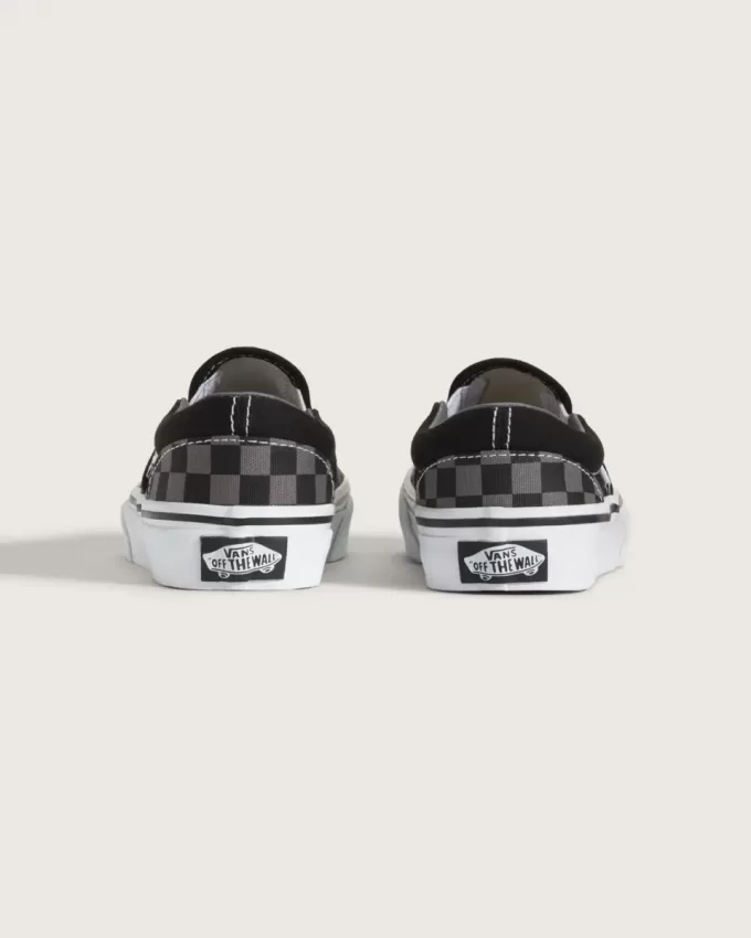 Klassischer Slip-On-Schuh mit Schachbrettmuster für Kleinkinder