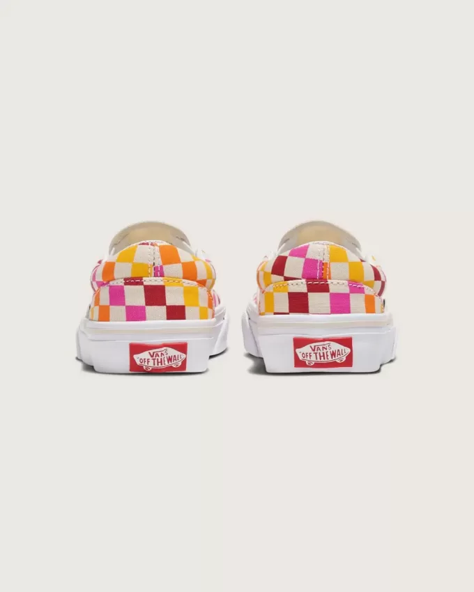 Klassischer Slip-On-Schuh mit Schachbrettmuster für Kleinkinder Klassischer Slip-On-Schuh mit Schachbrettmuster für Kleinkinder