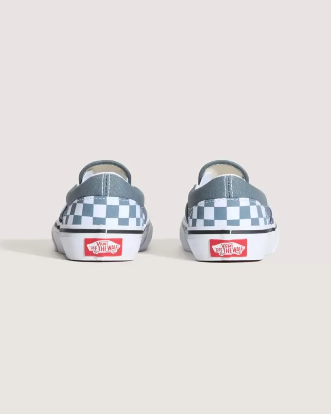 Klassischer Slip-On-Schuh mit Schachbrettmuster für Kleinkinder Klassischer Slip-On-Schuh mit Schachbrettmuster für Kleinkinder