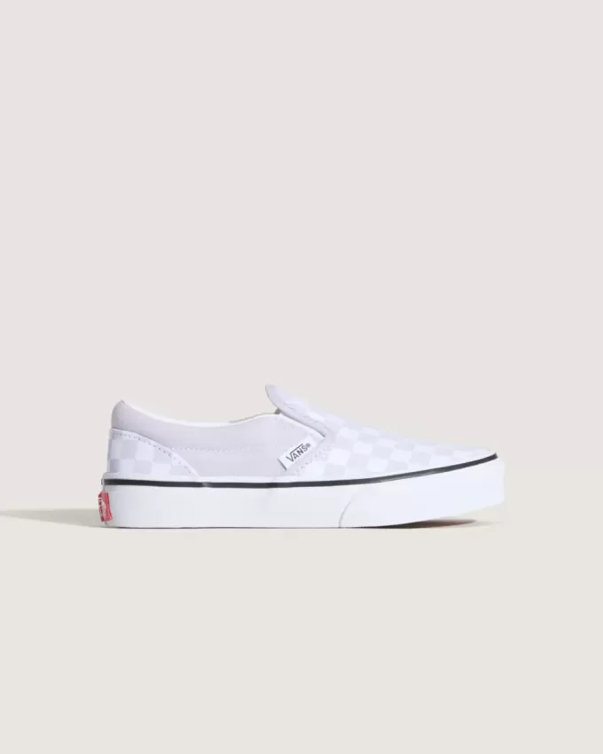 Klassischer Slip-On-Schuh mit Schachbrettmuster für Kleinkinder Klassischer Slip-On-Schuh mit Schachbrettmuster für Kleinkinder