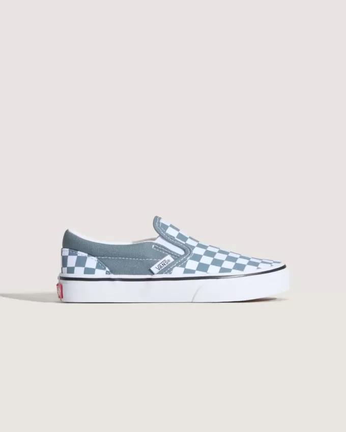 Klassischer Slip-On-Schuh mit Schachbrettmuster für Kleinkinder Klassischer Slip-On-Schuh mit Schachbrettmuster für Kleinkinder