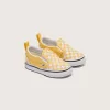 Klassischer Slip-On-Schuh mit V-Schachbrettmuster für Kleinkinder