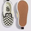 Klassischer Slip-On-Schuh mit V-Schachbrettmuster für Kleinkinder