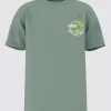Klassisches Mini-T-Shirt mit zwei Handflächen Klassisches Mini-T-Shirt mit zwei Handflächen