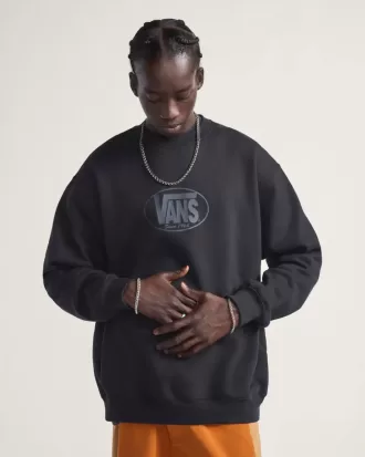 Klassisches ovales Rundhals-Sweatshirt