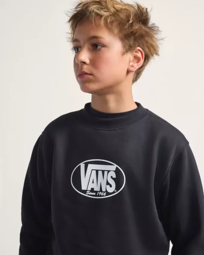 Klassisches ovales Rundhals-Sweatshirt für Kinder Klassisches ovales Rundhals-Sweatshirt für Kinder