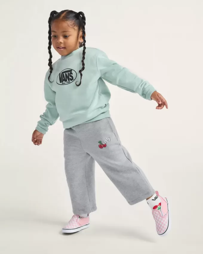 Klassisches ovales Rundhals-Sweatshirt für Kleinkinder