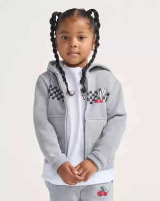 Kleine Kinder Checker Cherries Pullover Hoodie
