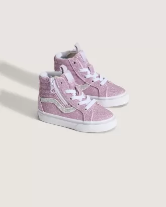 Kleinkinder Sk8-Hi Schuh mit seitlichem Reißverschluss