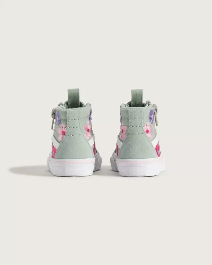Kleinkinder Sk8-Hi Schuh mit seitlichem Reißverschluss