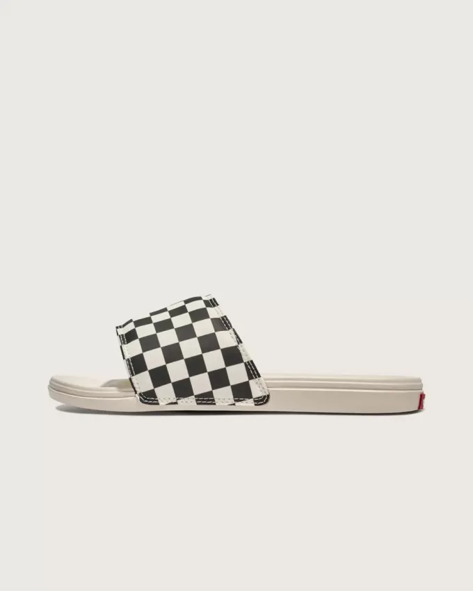 La Costa – Slipper-Sandale mit Schachbrettmuster La Costa – Slipper-Sandale mit Schachbrettmuster