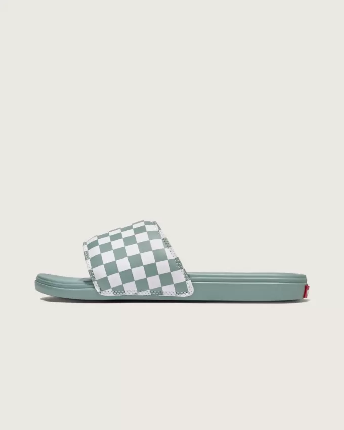 La Costa – Slipper-Sandale mit Schachbrettmuster La Costa – Slipper-Sandale mit Schachbrettmuster