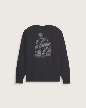 Late Night Langarm-Halloween-T-Shirt